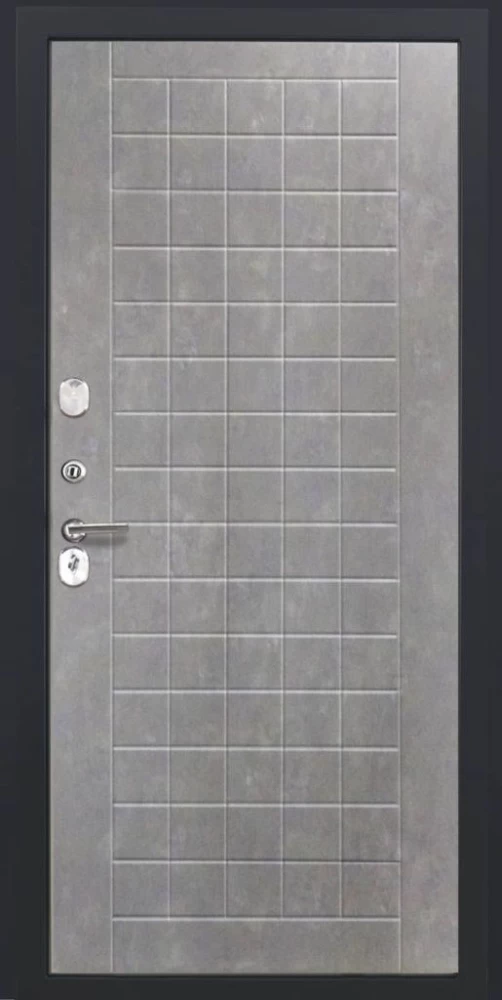 Входная дверь ДвериПРО L-Термо серебро ФЛ-256 (10мм, бетон пепельный) DPRO195388 внутренняя сторона