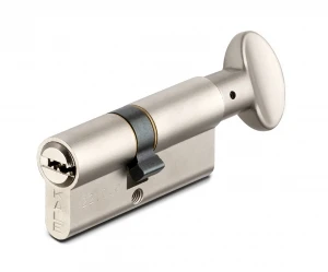 Цилиндровый механизм с вертушкой 164 SM/90 (35+10+45) mm никель 5 кл.