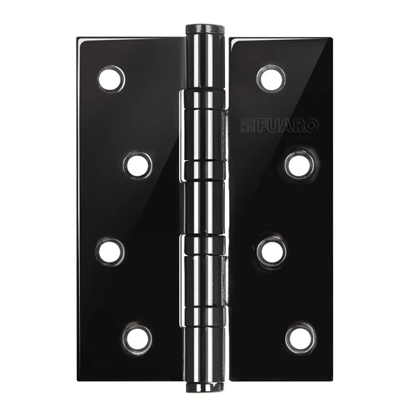 Фото Петля универсальная IN4400U-BL BN (4BB/BL 100x75x2,5) черный глянец БЛИСТЕР